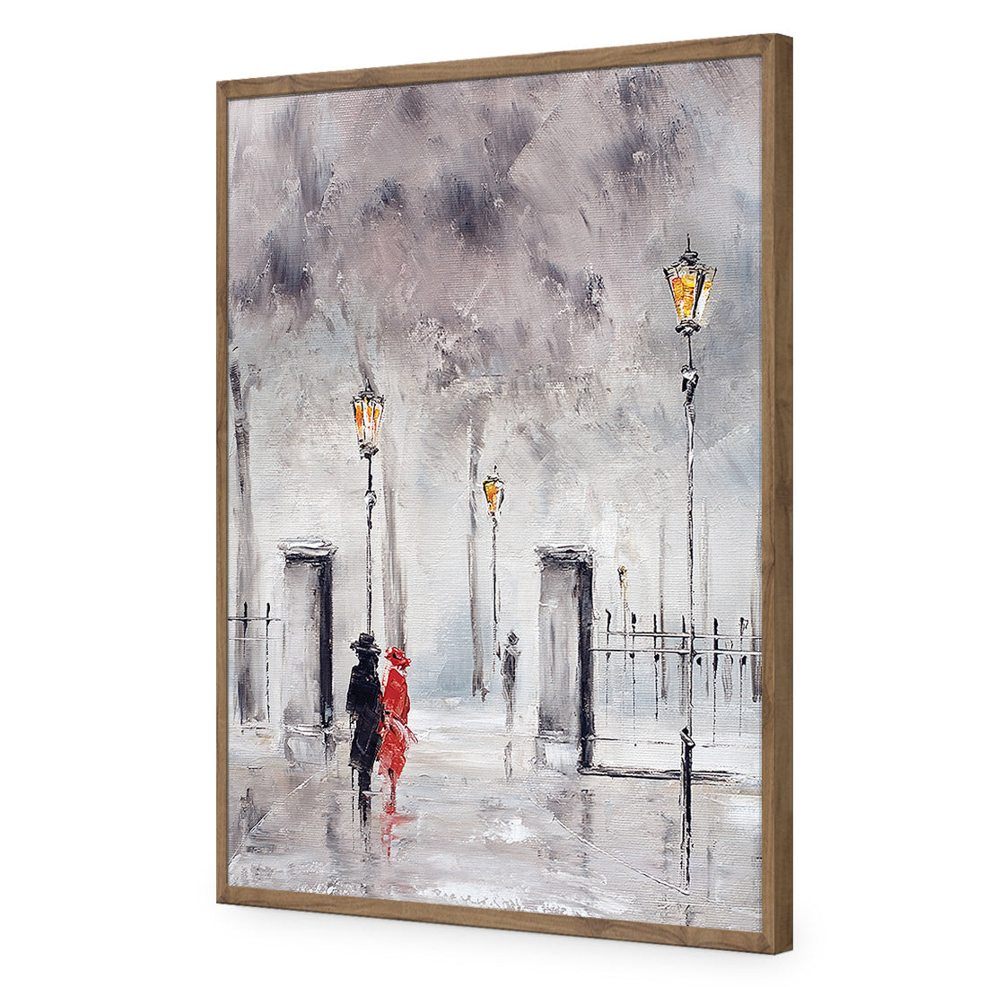 Romantic Park | Classic Acrylic | Flat Frame No Border | Natural