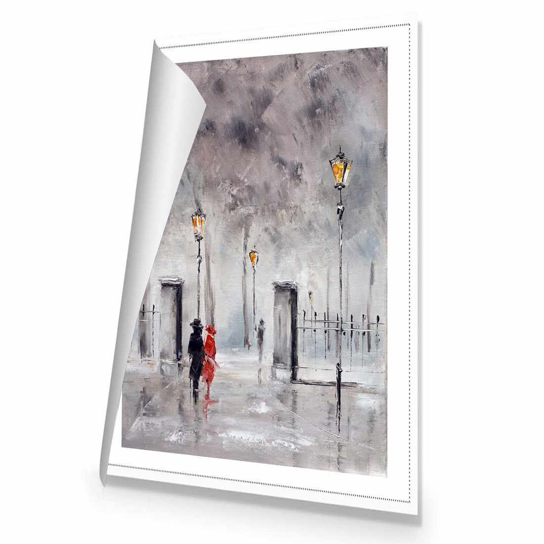 Romantic Park | Classic Canvas | No Frame | Rolled Canvas