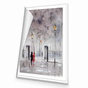 Romantic Park | Classic Canvas | No Frame | Rolled Canvas