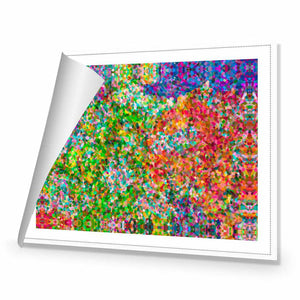 Pointillism | Standard Canvas | No Frame | Rolled Canvas