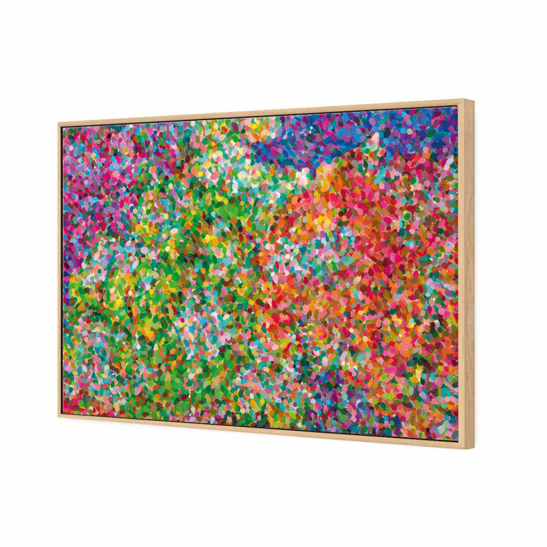 Pointillism Canvas Art-Canvas-Wall Art Designs-45x30cm-Canvas - Oak Frame-Wall Art Designs