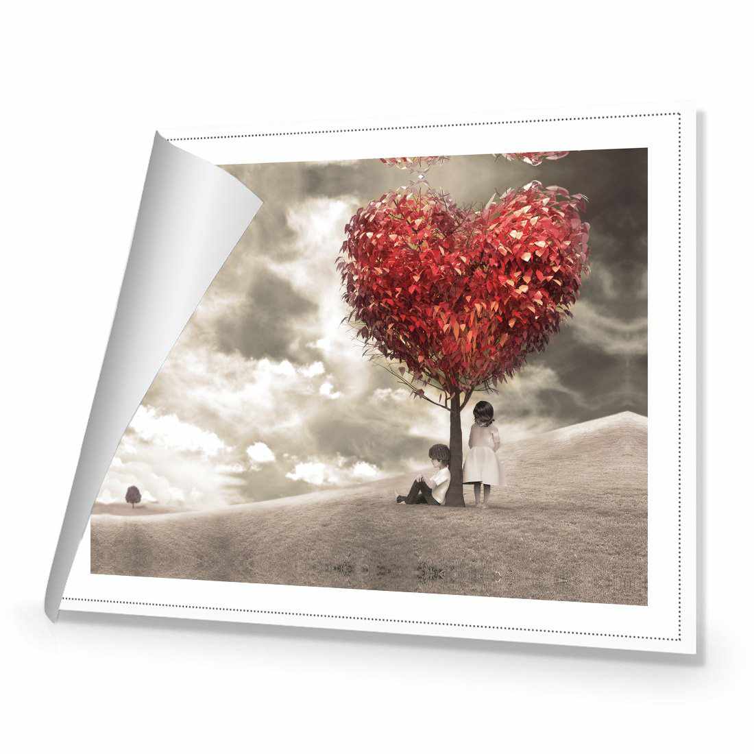 The Heart Tree | Standard Canvas | No Frame | Rolled Canvas