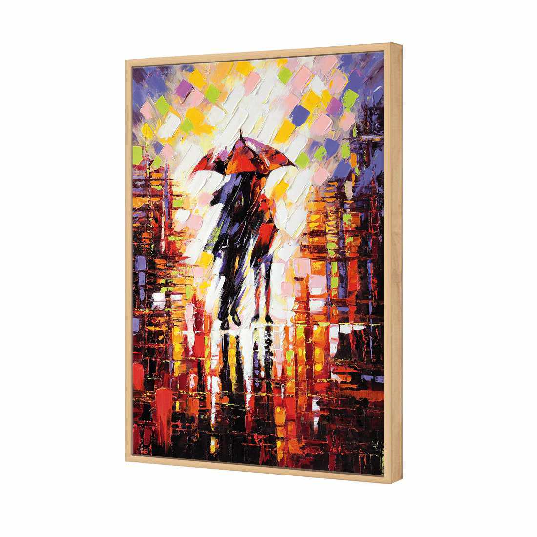 City Romance Canvas Art-Canvas-Wall Art Designs-45x30cm-Canvas - Oak Frame-Wall Art Designs