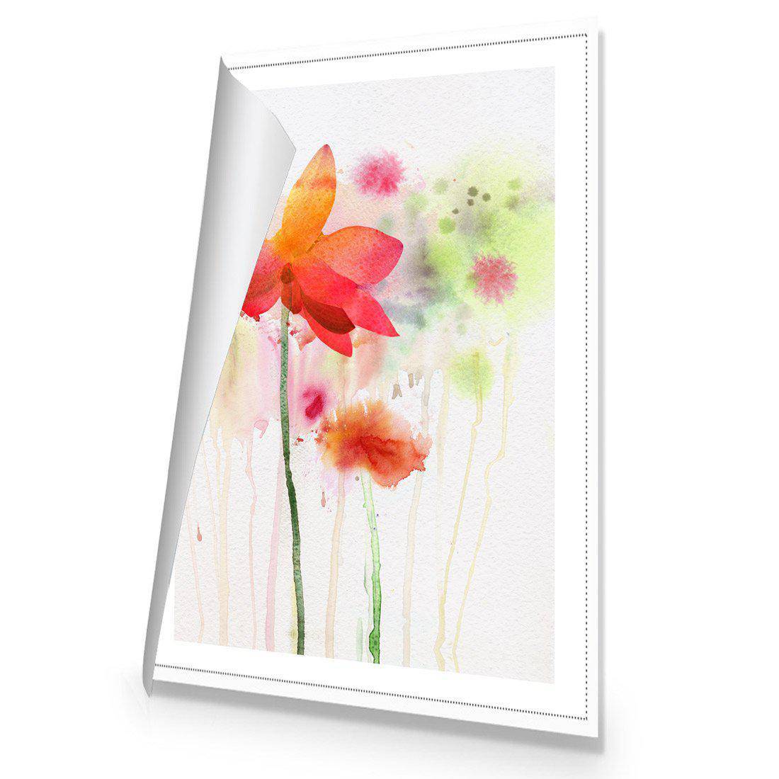 Spring Rain Canvas Art-Canvas-Wall Art Designs-45x30cm-Rolled Canvas-Wall Art Designs