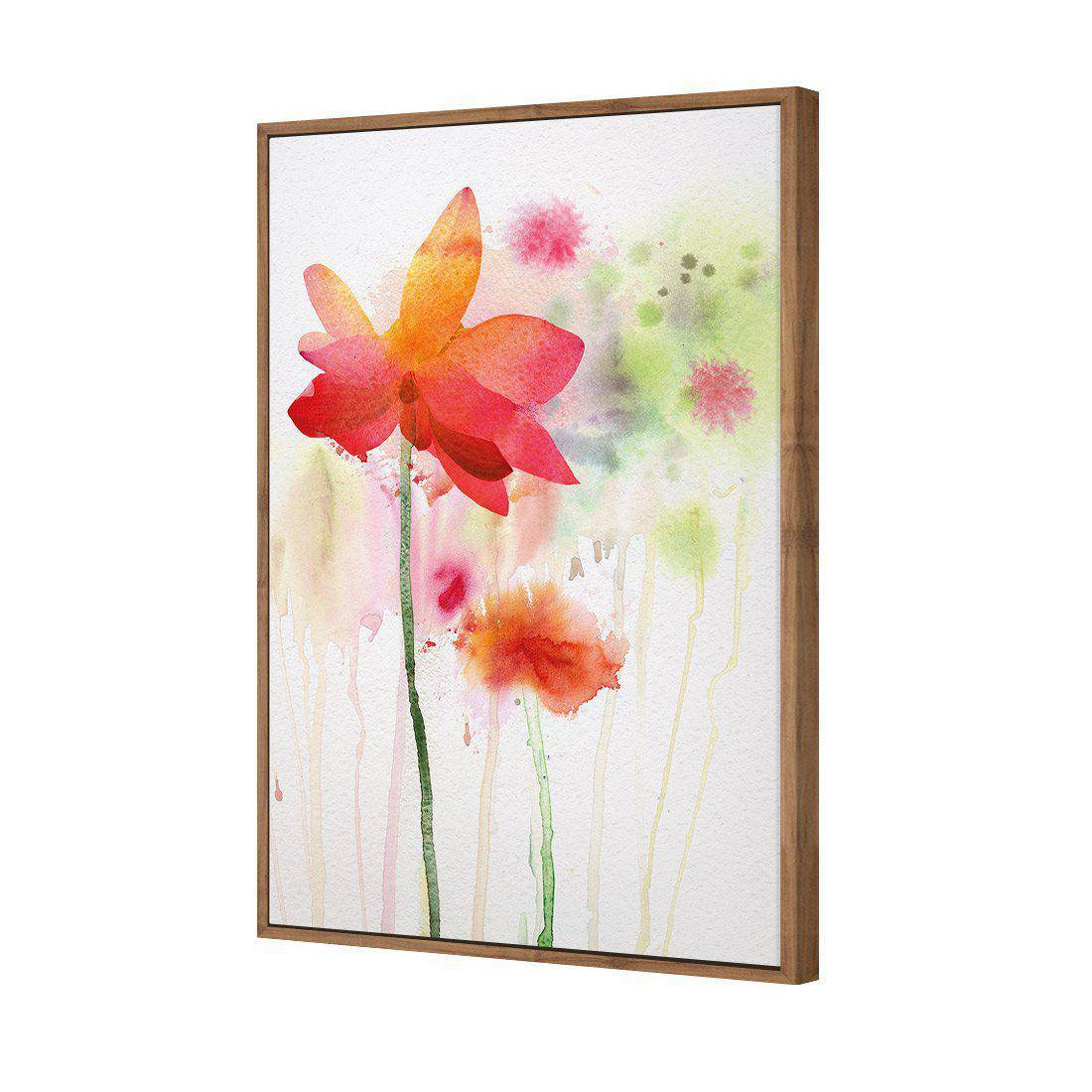 Spring Rain Canvas Art-Canvas-Wall Art Designs-45x30cm-Canvas - Natural Frame-Wall Art Designs
