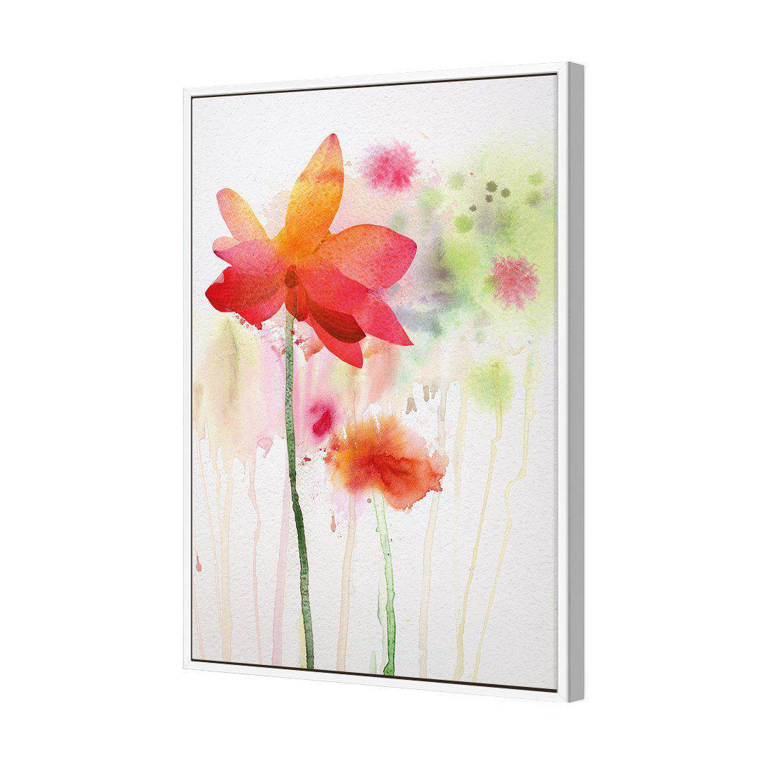 Spring Rain Canvas Art-Canvas-Wall Art Designs-45x30cm-Canvas - White Frame-Wall Art Designs