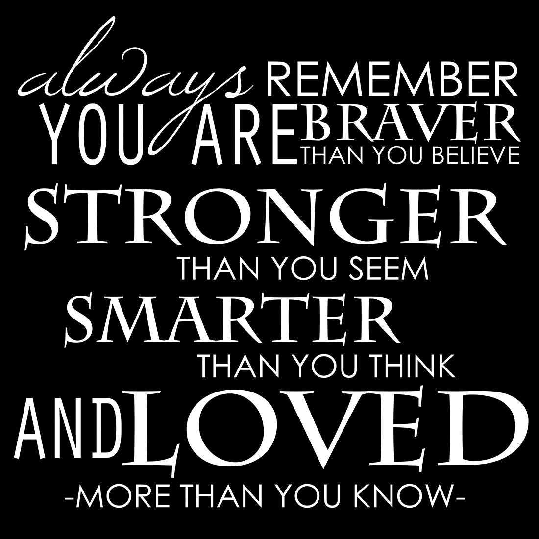 Always Remember, B&W (Square) Canvas Art exclusive at Wall Art Designs