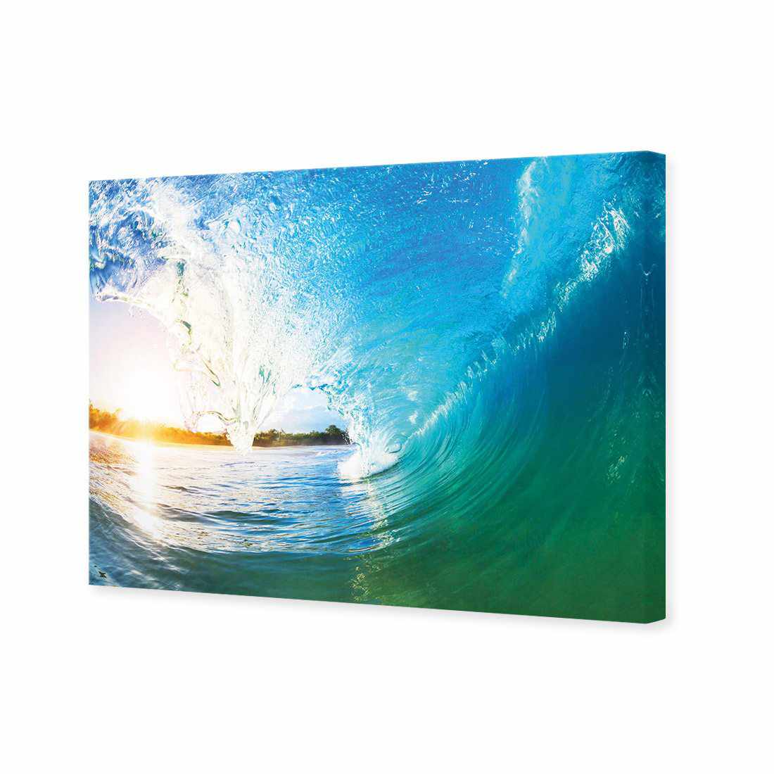 Surfing Dream Sunset | Classic Canvas | No Frame | Stretched Canvas