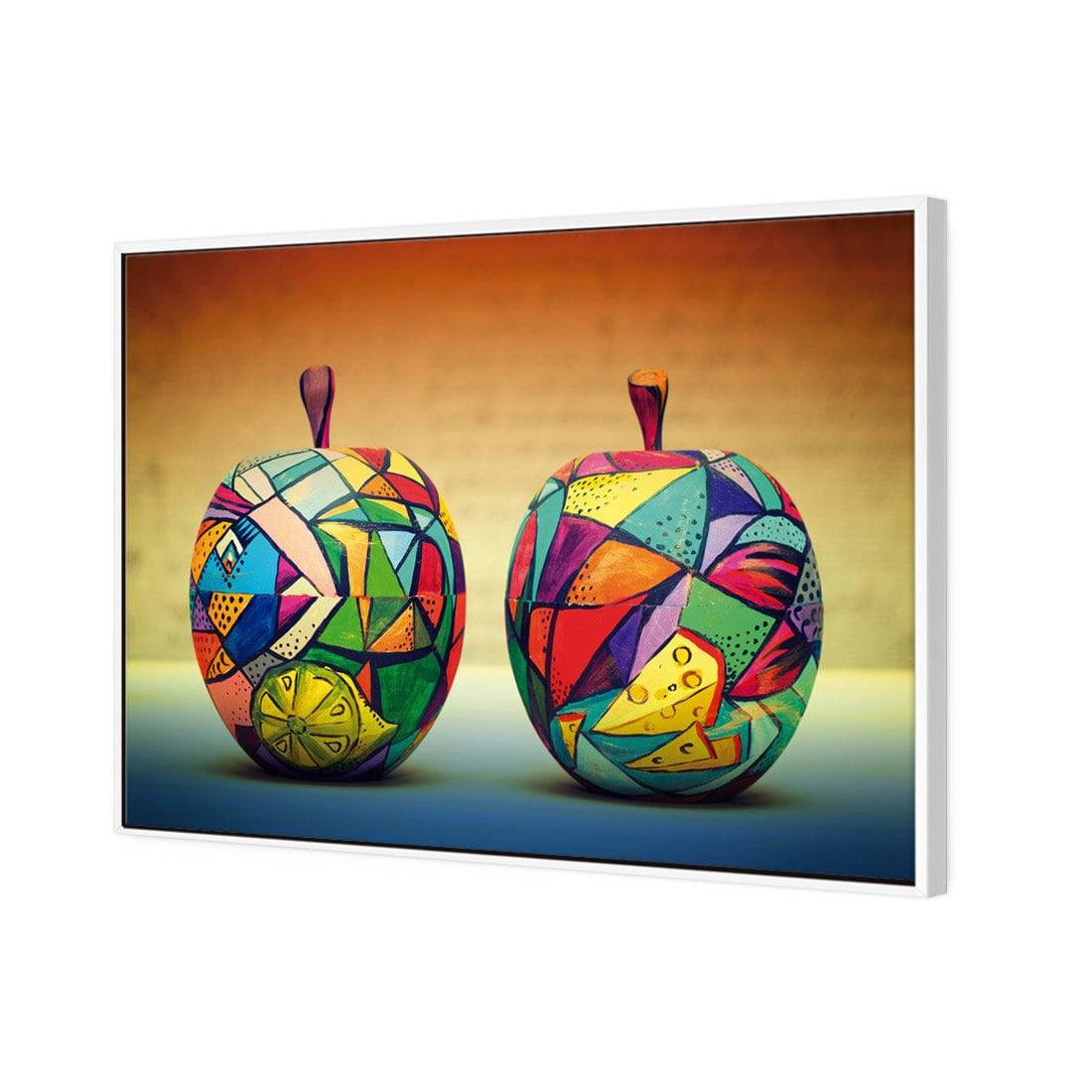 Forbidden Fruit Canvas Art-Canvas-Wall Art Designs-45x30cm-Canvas - White Frame-Wall Art Designs