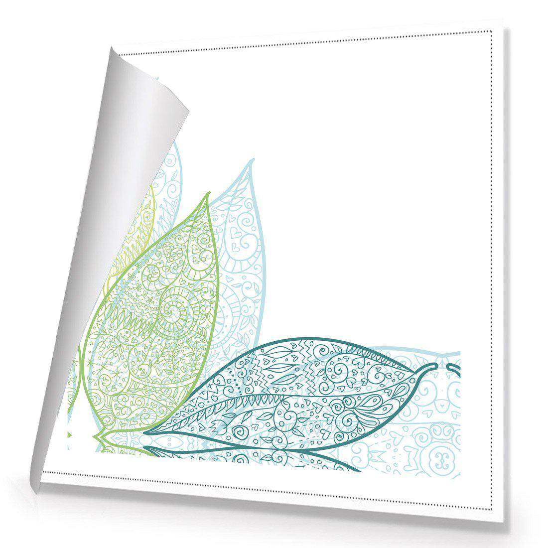 Spring Filigree | Standard Canvas | No Frame | Rolled Canvas