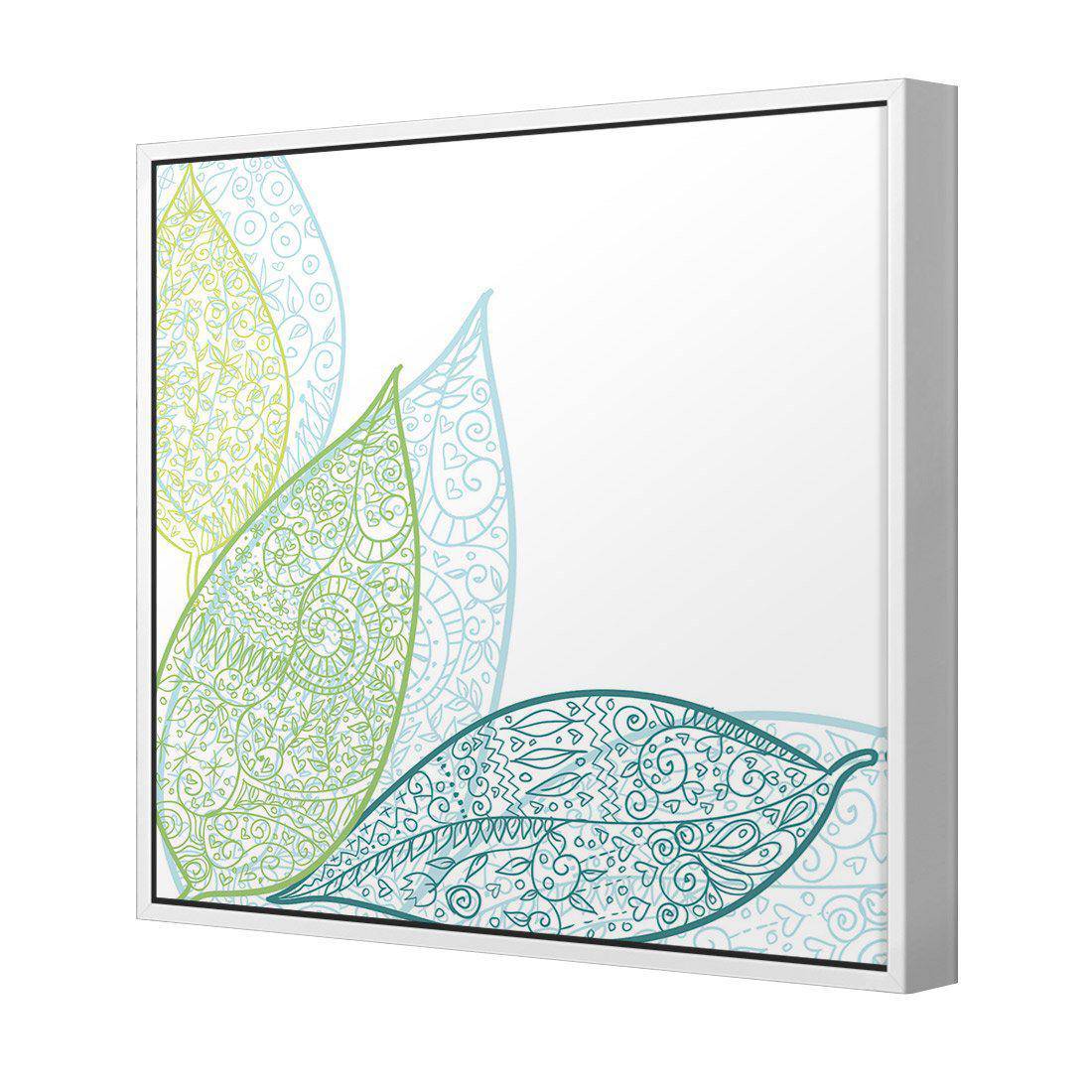 Spring Filigree Canvas Art-Canvas-Wall Art Designs-30x30cm-Canvas - White Frame-Wall Art Designs