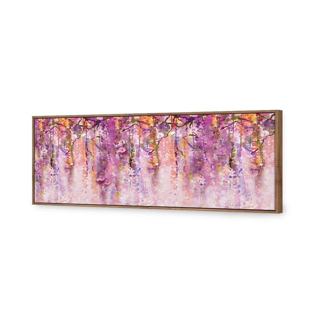 Lilac Dream (Long) Canvas Art-Canvas-Wall Art Designs-60x20cm-Canvas - Natural Frame-Wall Art Designs
