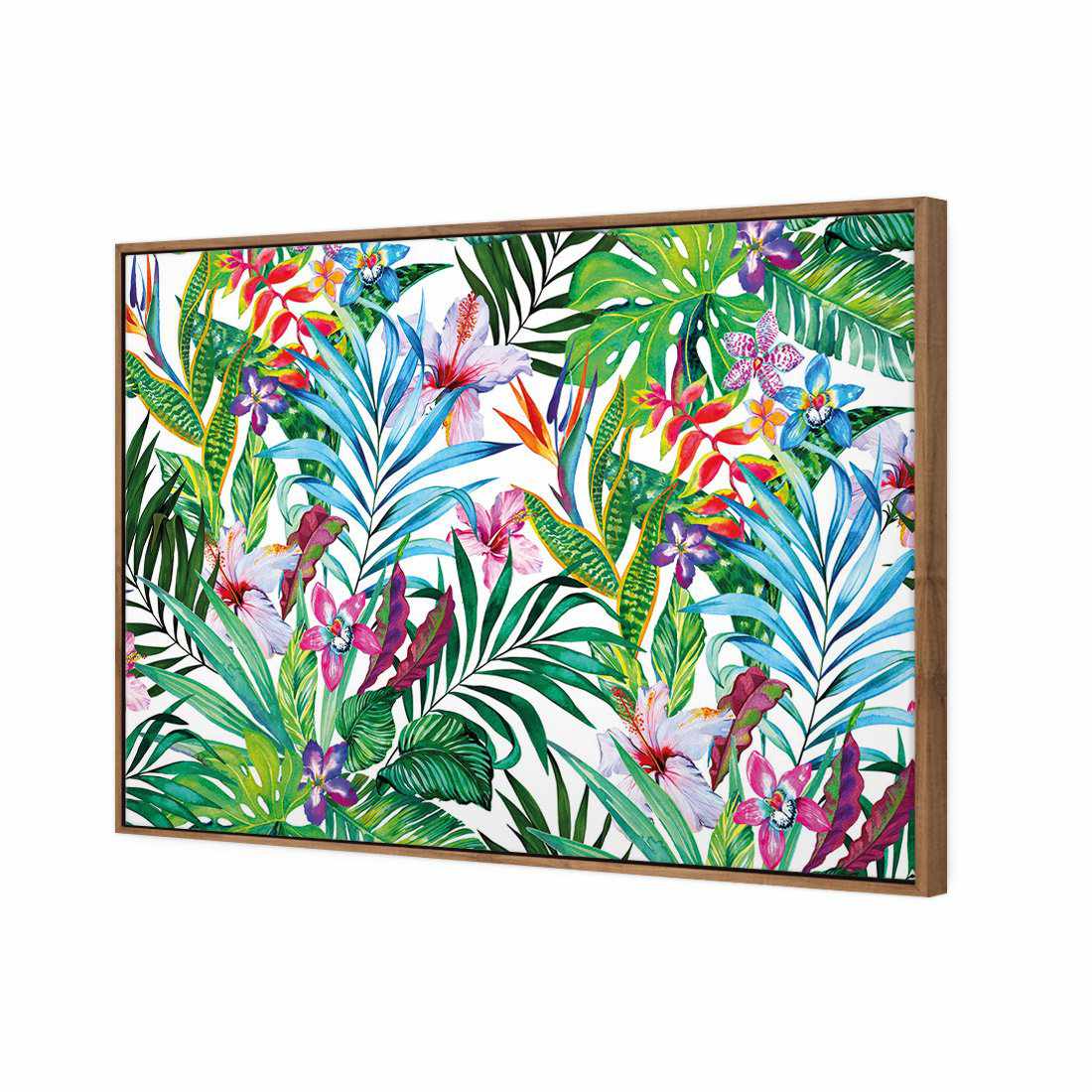 Jungle At Noon Canvas Art-Canvas-Wall Art Designs-45x30cm-Canvas - Natural Frame-Wall Art Designs
