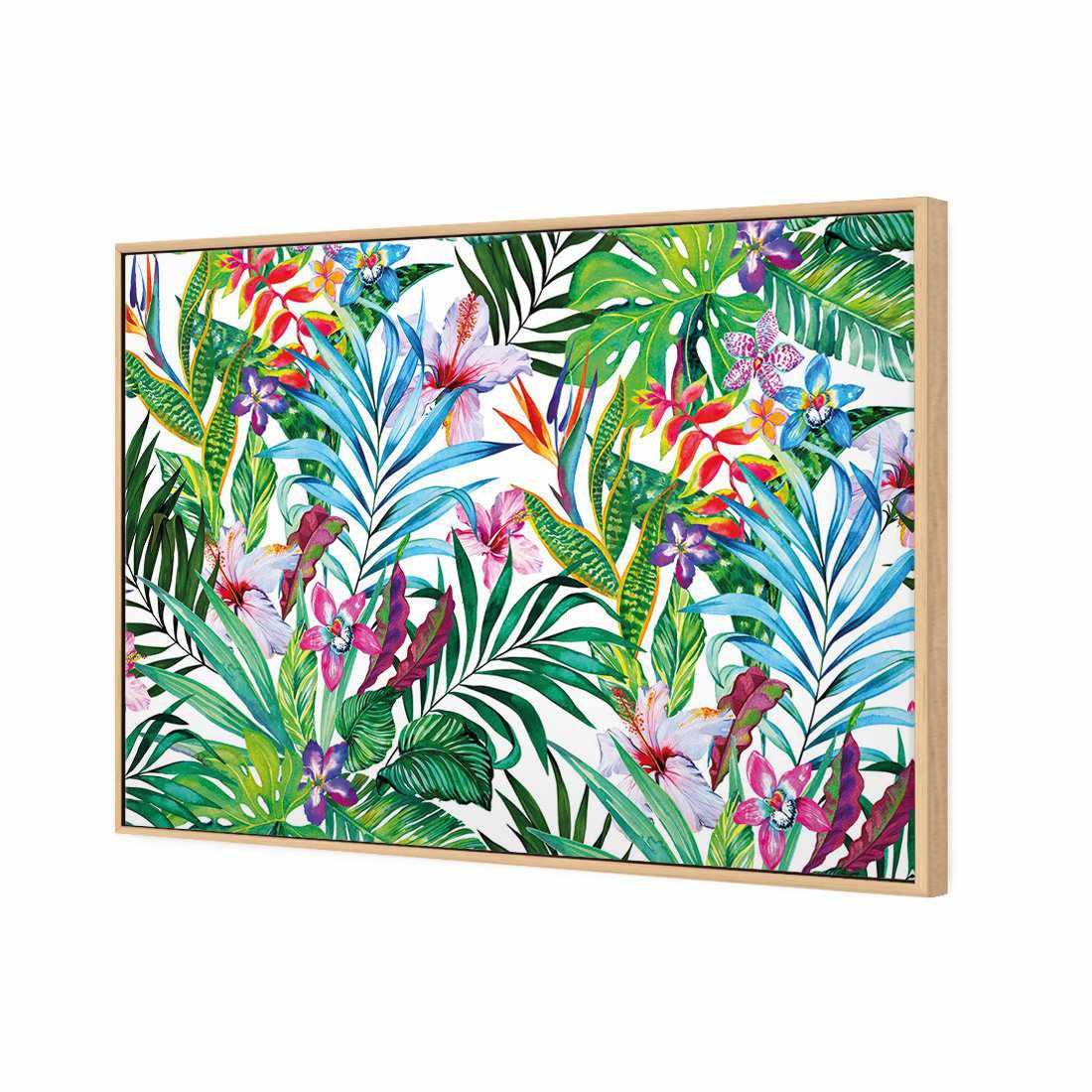 Jungle At Noon Canvas Art-Canvas-Wall Art Designs-45x30cm-Canvas - Oak Frame-Wall Art Designs
