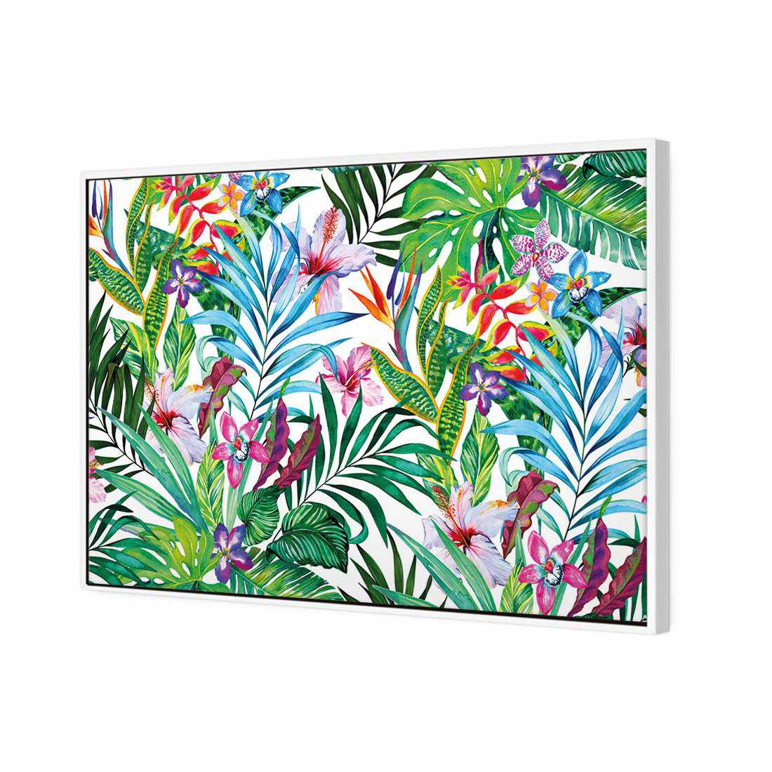 Jungle At Noon Canvas Art-Canvas-Wall Art Designs-45x30cm-Canvas - White Frame-Wall Art Designs