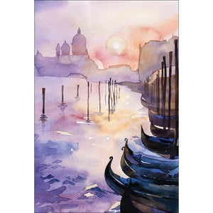 Watercolour Gondolas