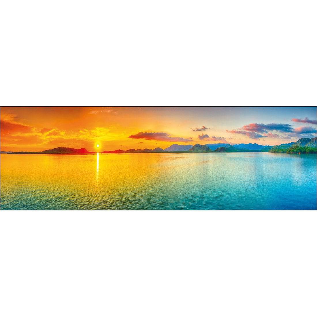 Sunset Perfection Canvas Art-Canvas-Wall Art Designs-60x20cm-Canvas - No Frame-Wall Art Designs