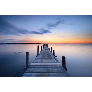 Misty Blue Jetty, Rectangle