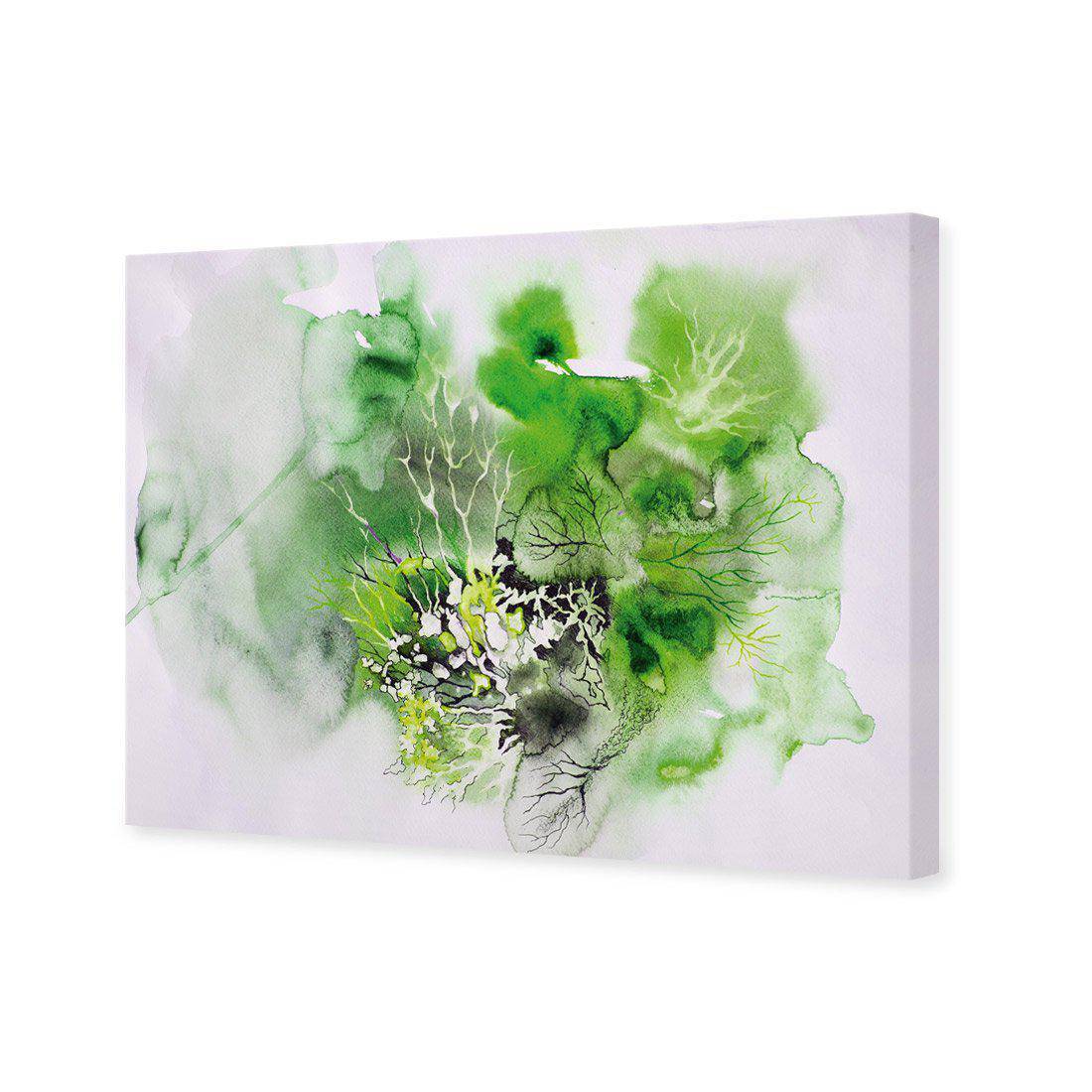 Veins Of Life Green Canvas Art-Canvas-Wall Art Designs-45x30cm-Canvas - No Frame-Wall Art Designs