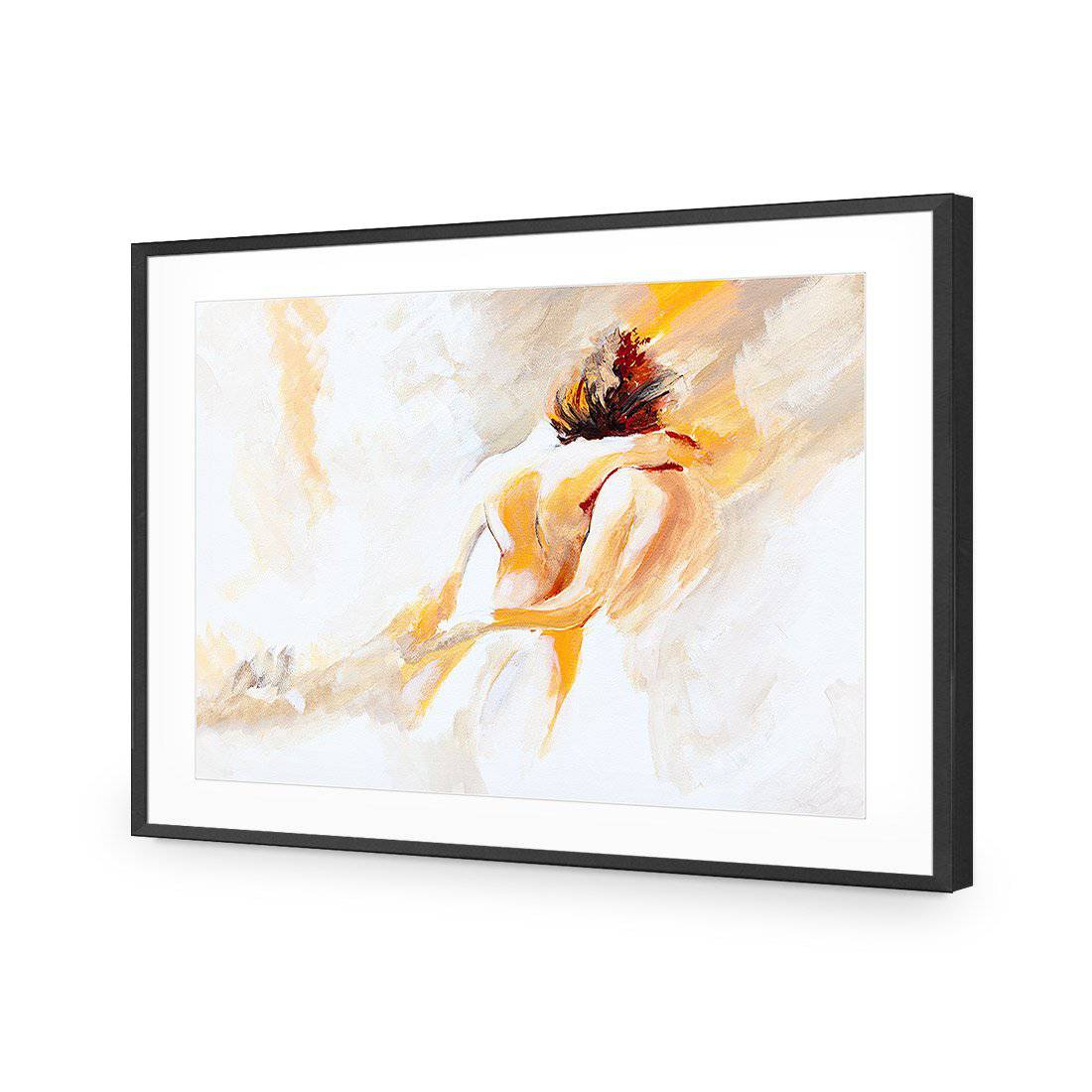Naked Emotion-Acrylic-Wall Art Design-With Border-Acrylic - Black Frame-45x30cm-Wall Art Designs