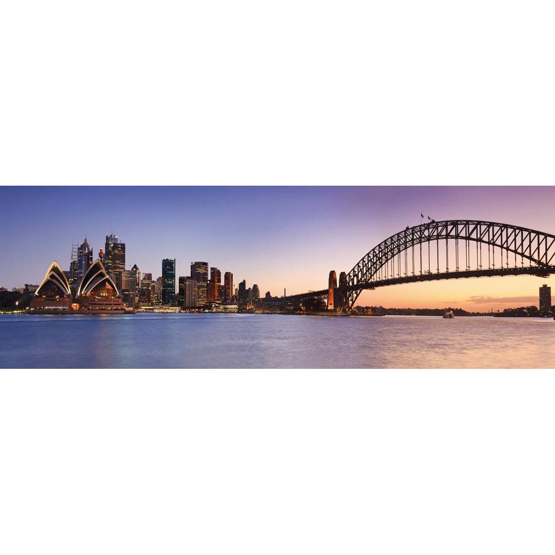 Sydney From Kirribilli Canvas Art-Canvas-Wall Art Designs-60x20cm-Canvas - No Frame-Wall Art Designs