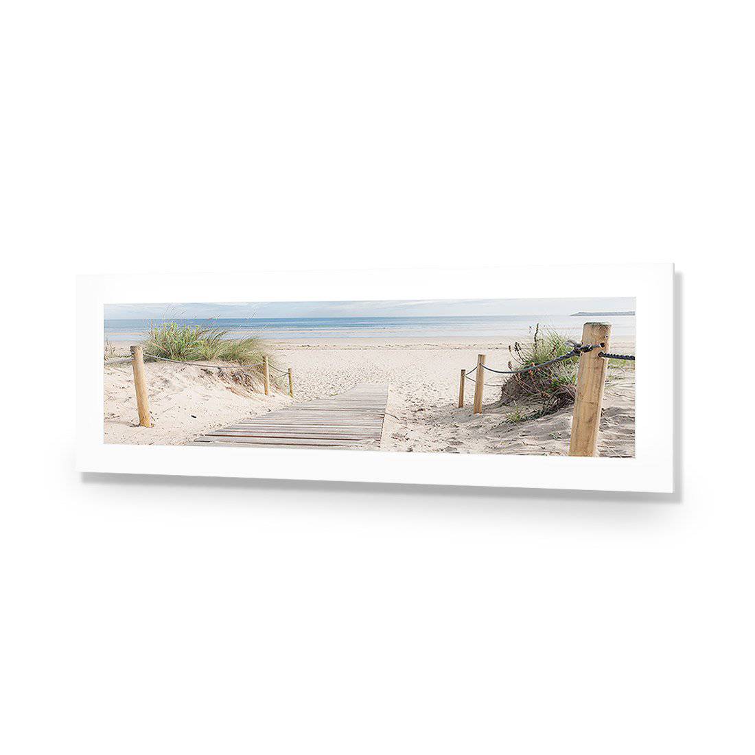 Beach Path, Long-Acrylic-Wall Art Design-With Border-Acrylic - No Frame-60x20cm-Wall Art Designs