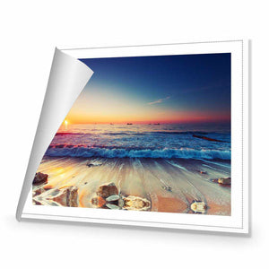 Sunset Tide Out | Standard Canvas | No Frame | Rolled Canvas