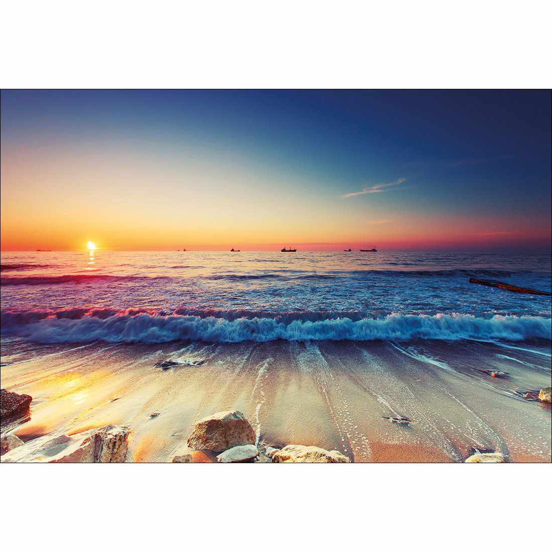 Sunset Tide Out
