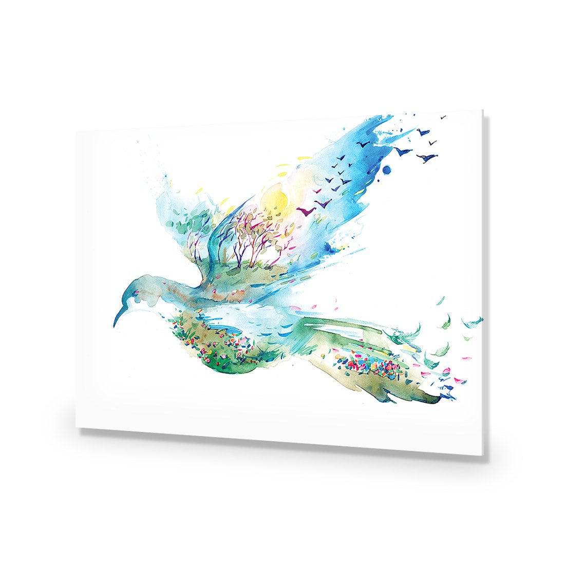Dove Of Peace-Acrylic-Wall Art Design-Without Border-Acrylic - No Frame-45x30cm-Wall Art Designs