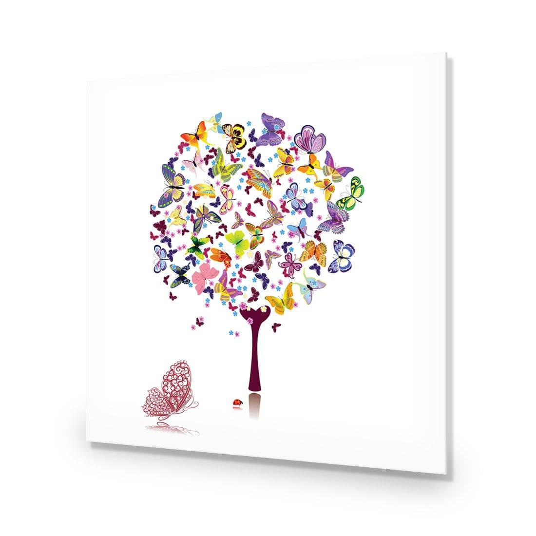 Day Dream Tree, Square-Acrylic-Wall Art Design-Without Border-Acrylic - No Frame-37x37cm-Wall Art Designs