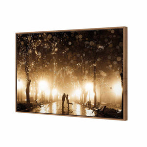 Park Of Romance | Classic Canvas | Floating Frame | Natural