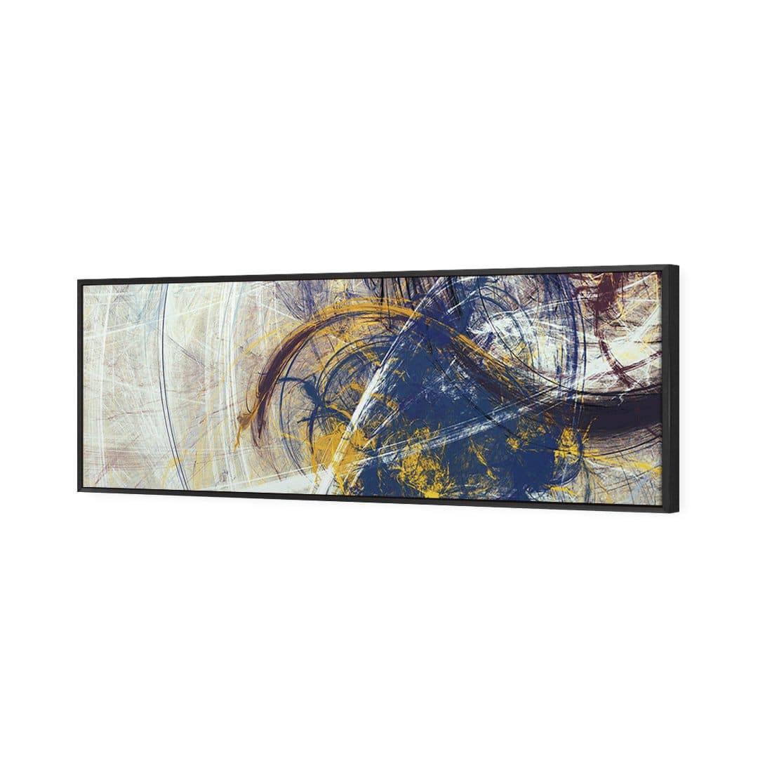 Time And Motion Canvas Art-Canvas-Wall Art Designs-60x20cm-Canvas - Black Frame-Wall Art Designs