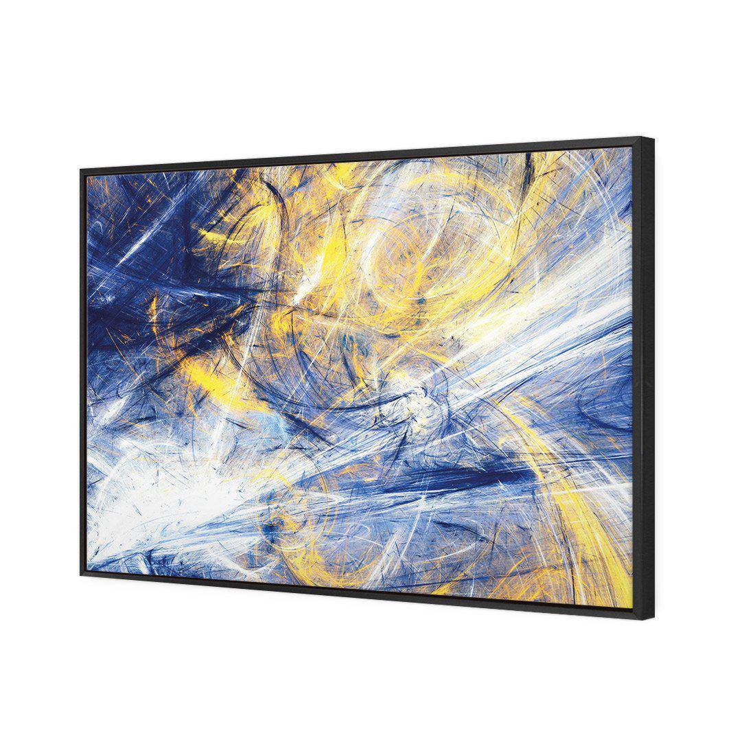 Electric Avenue Canvas Art-Canvas-Wall Art Designs-45x30cm-Canvas - Black Frame-Wall Art Designs