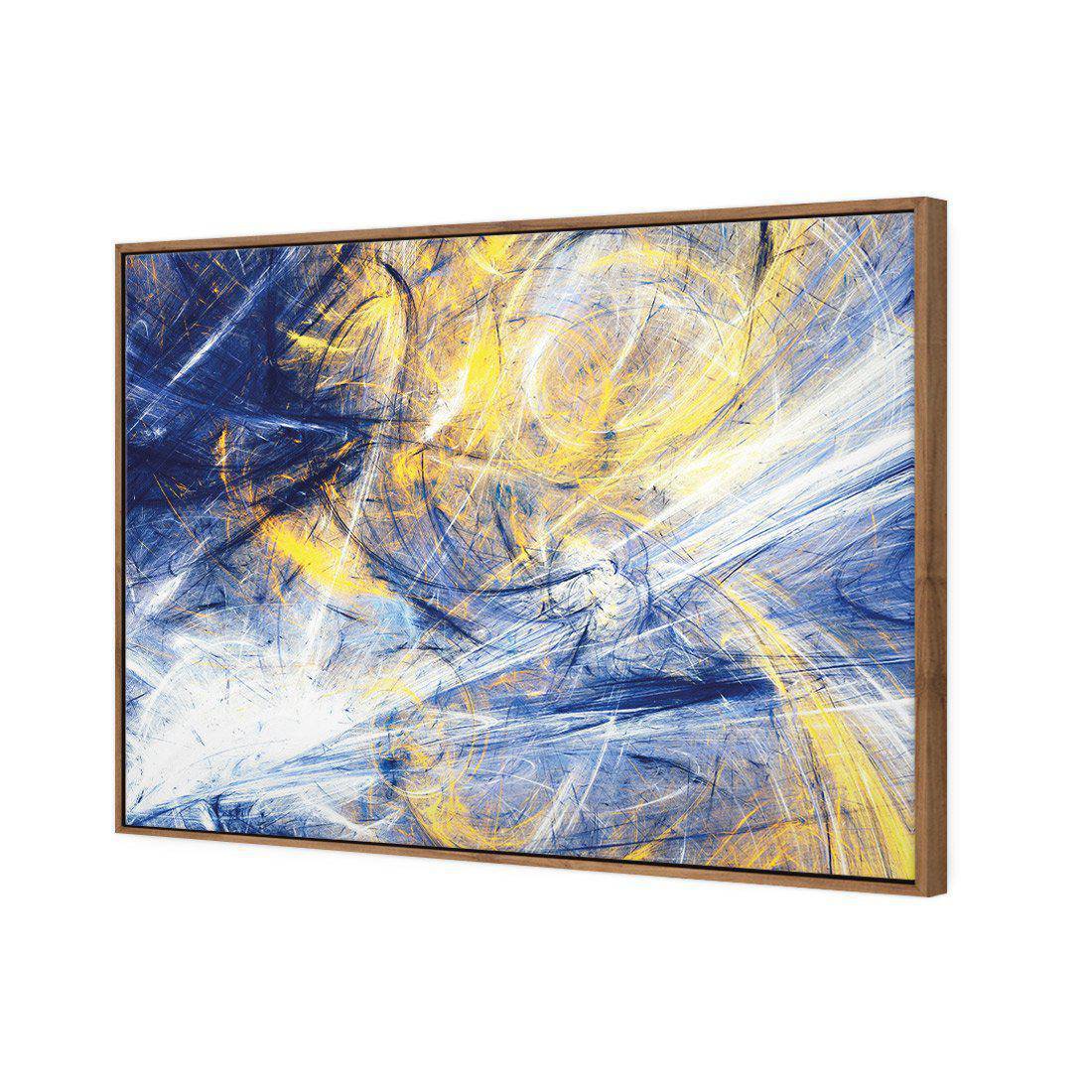 Electric Avenue Canvas Art-Canvas-Wall Art Designs-45x30cm-Canvas - Natural Frame-Wall Art Designs