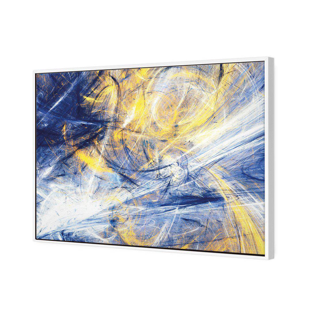 Electric Avenue Canvas Art-Canvas-Wall Art Designs-45x30cm-Canvas - White Frame-Wall Art Designs