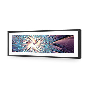 Shining Soul, Long | Standard Acrylic | Flat Frame With Border | Black
