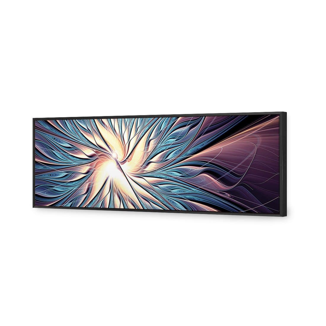 Shining Soul, Long | Standard Canvas | Floating Frame | Black