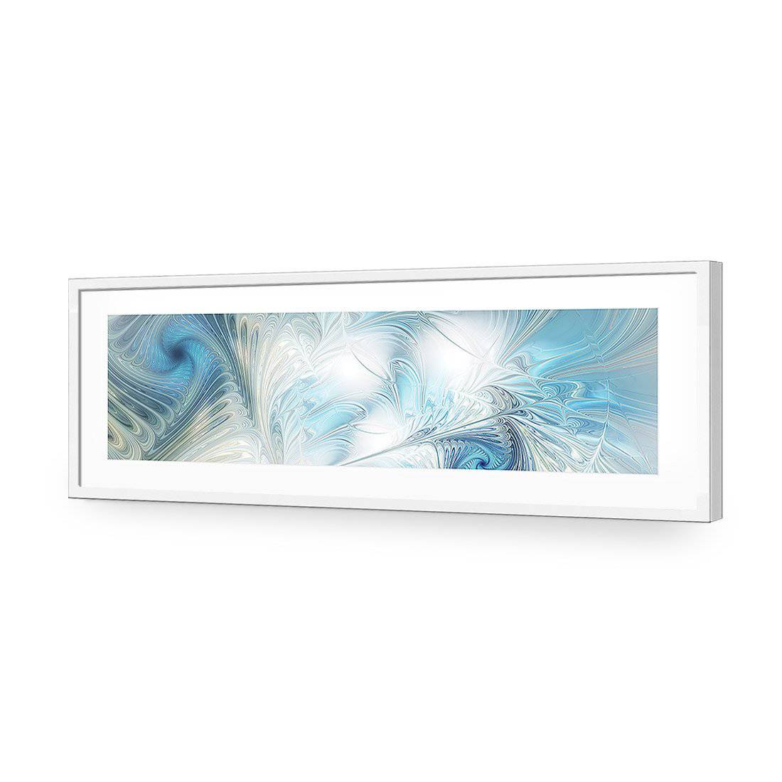 Travesty, Long-Acrylic-Wall Art Design-With Border-Acrylic - White Frame-60x20cm-Wall Art Designs