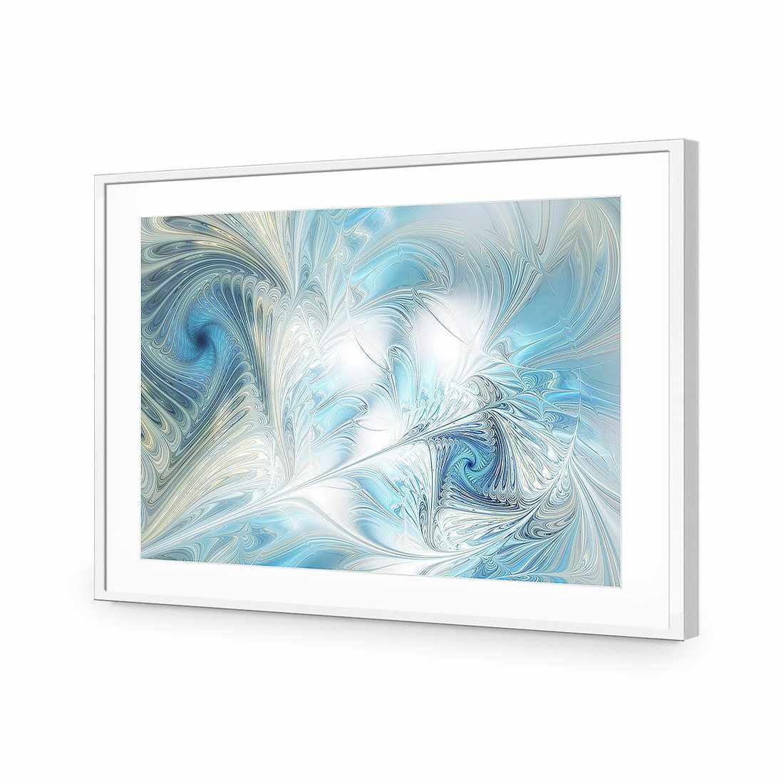 Travesty-Acrylic-Wall Art Design-With Border-Acrylic - White Frame-45x30cm-Wall Art Designs