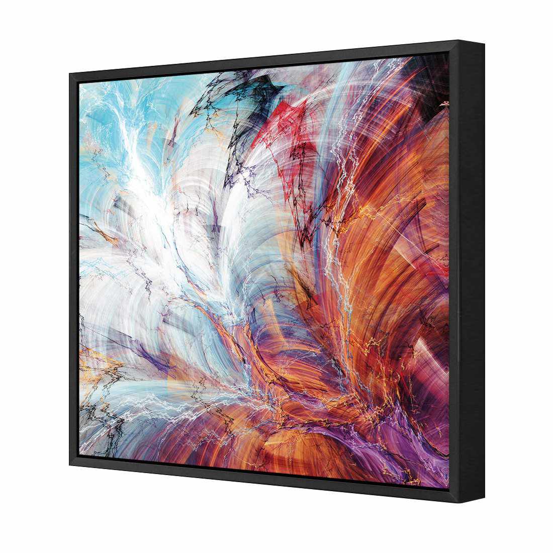 Glorious Canvas Art-Canvas-Wall Art Designs-37x37cm-Canvas - Black Frame-Wall Art Designs