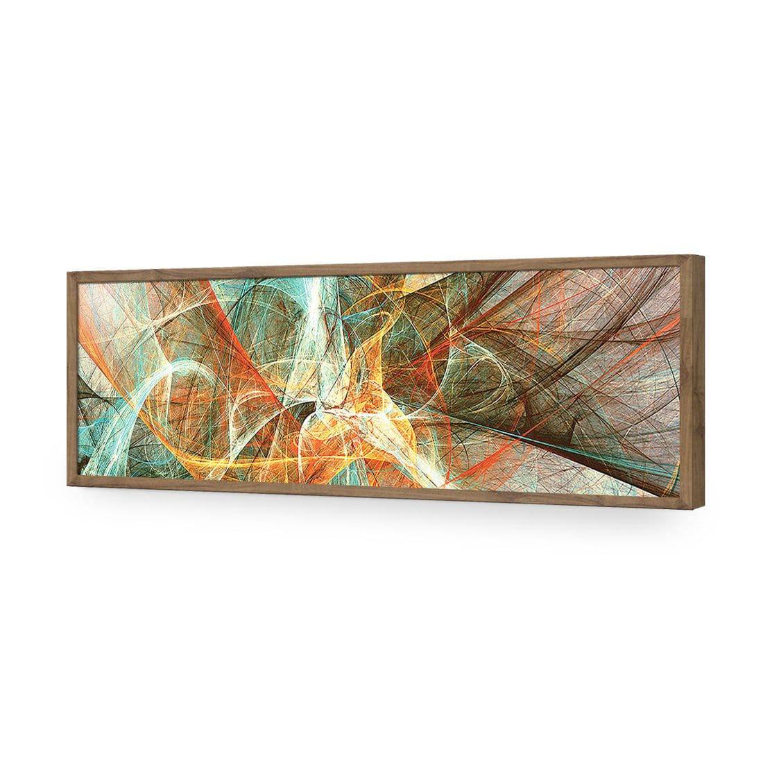 Webbed, Long-Acrylic-Wall Art Design-Without Border-Acrylic - Natural Frame-60x20cm-Wall Art Designs