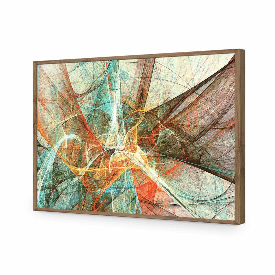 Webbed-Acrylic-Wall Art Design-Without Border-Acrylic - Natural Frame-45x30cm-Wall Art Designs