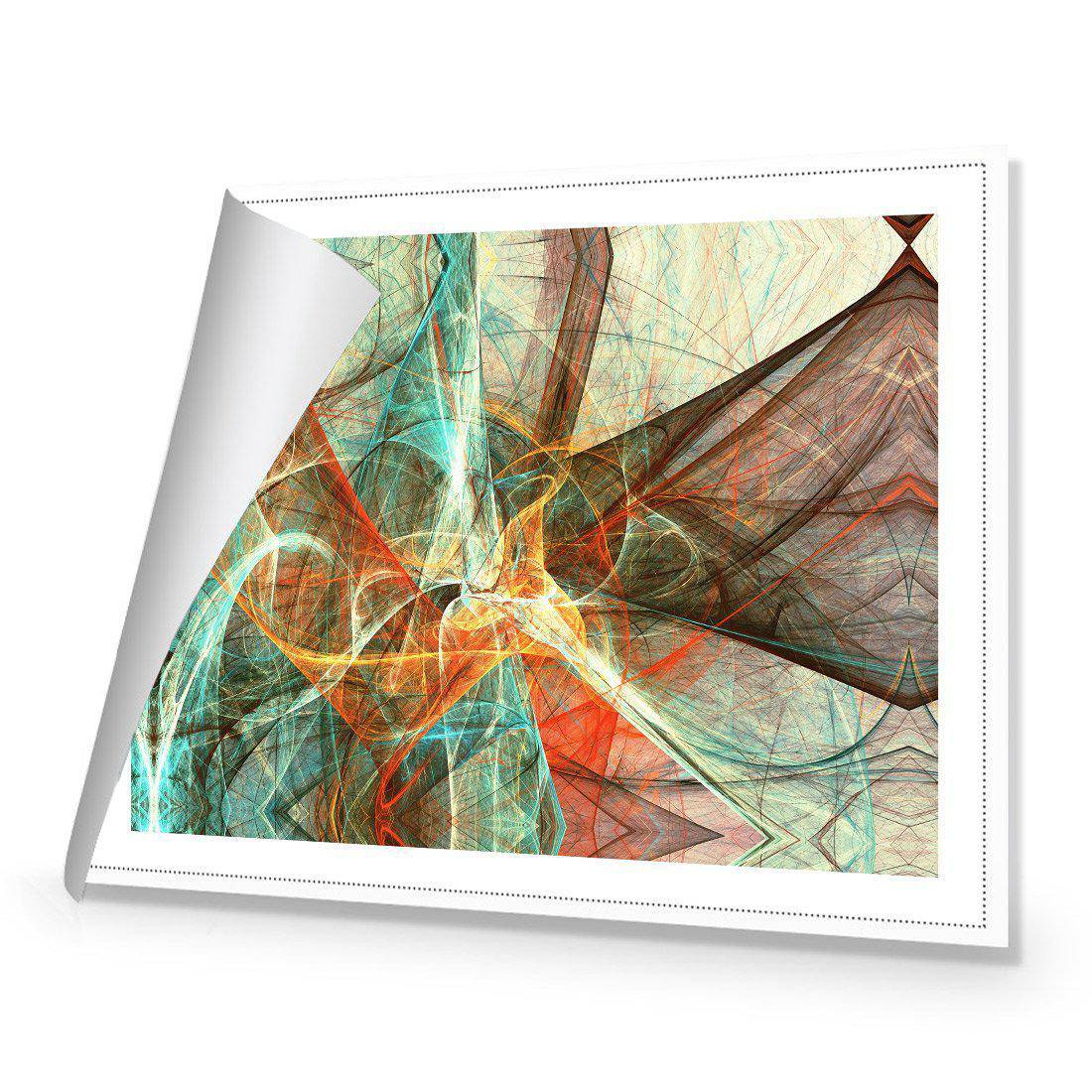 Webbed (Rectangle) | Standard Canvas | No Frame | Rolled Canvas