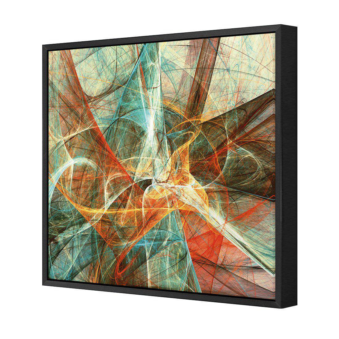 Webbed Canvas Art-Canvas-Wall Art Designs-30x30cm-Canvas - Black Frame-Wall Art Designs