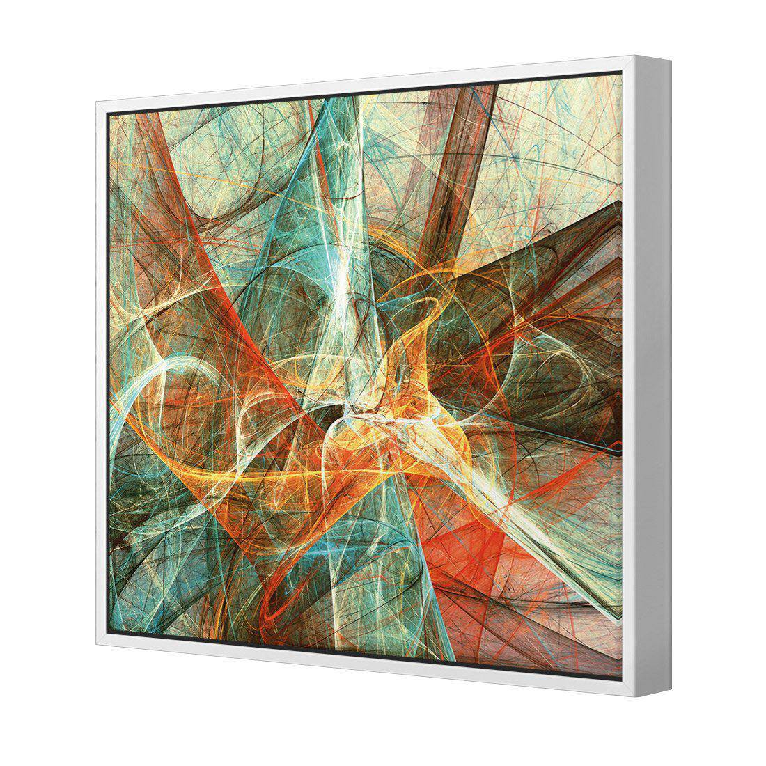 Webbed Canvas Art-Canvas-Wall Art Designs-30x30cm-Canvas - White Frame-Wall Art Designs