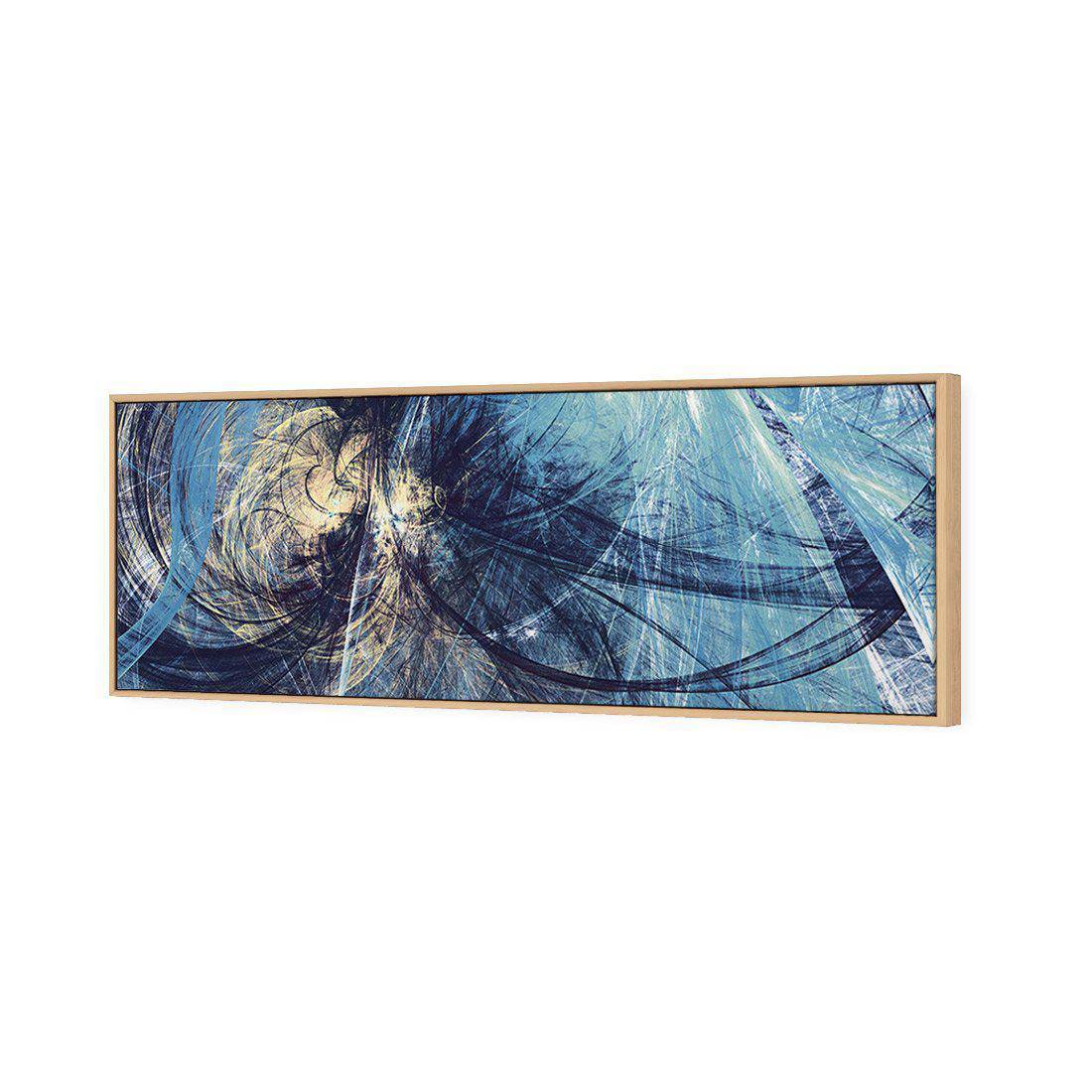 Underwater Peril Canvas Art-Canvas-Wall Art Designs-60x20cm-Canvas - Oak Frame-Wall Art Designs
