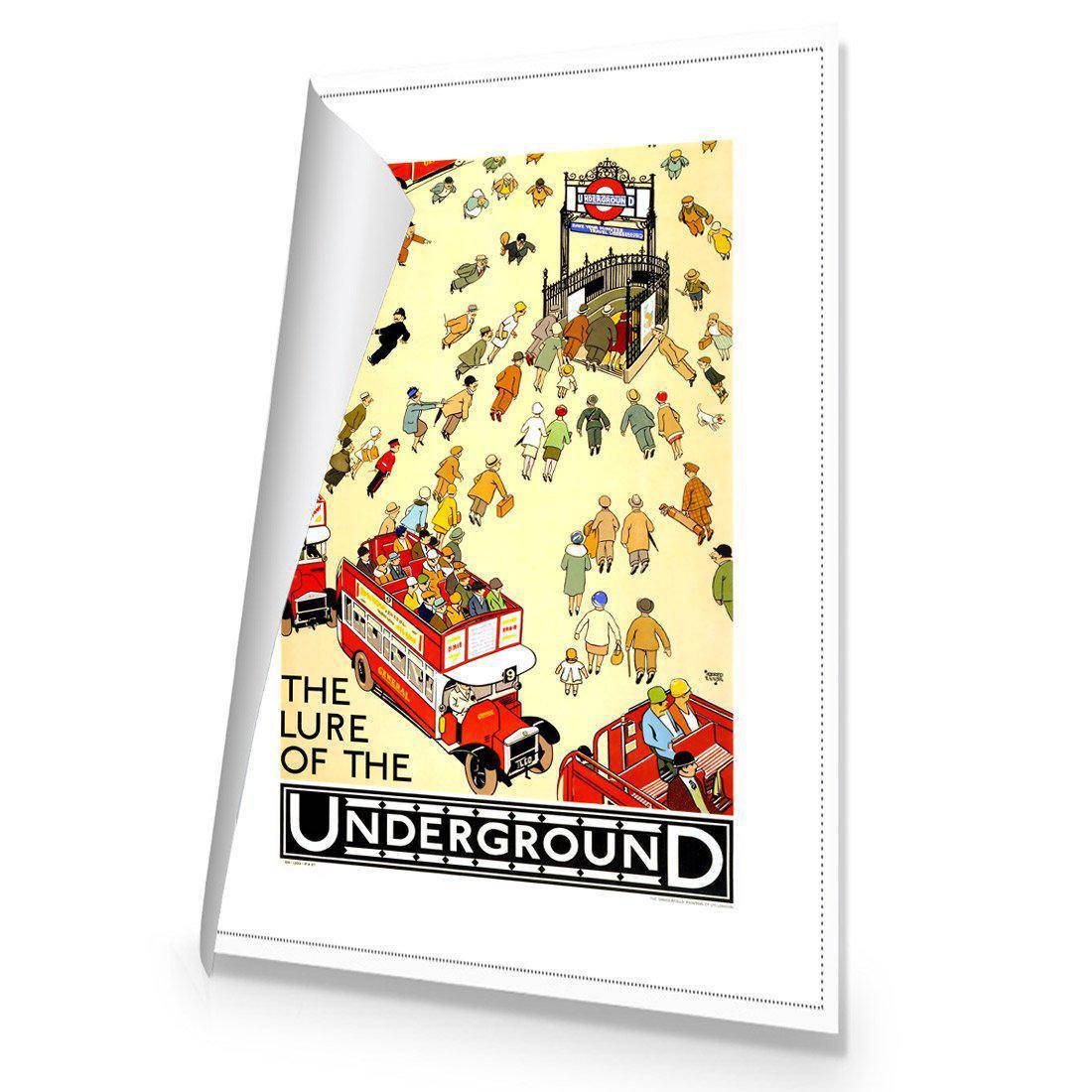 The Lure Of The Underground | Standard Canvas | No Frame | Rolled Canvas