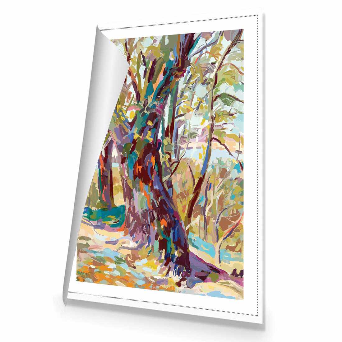 Crafted Tree Canvas Art-Canvas-Wall Art Designs-45x30cm-Rolled Canvas-Wall Art Designs