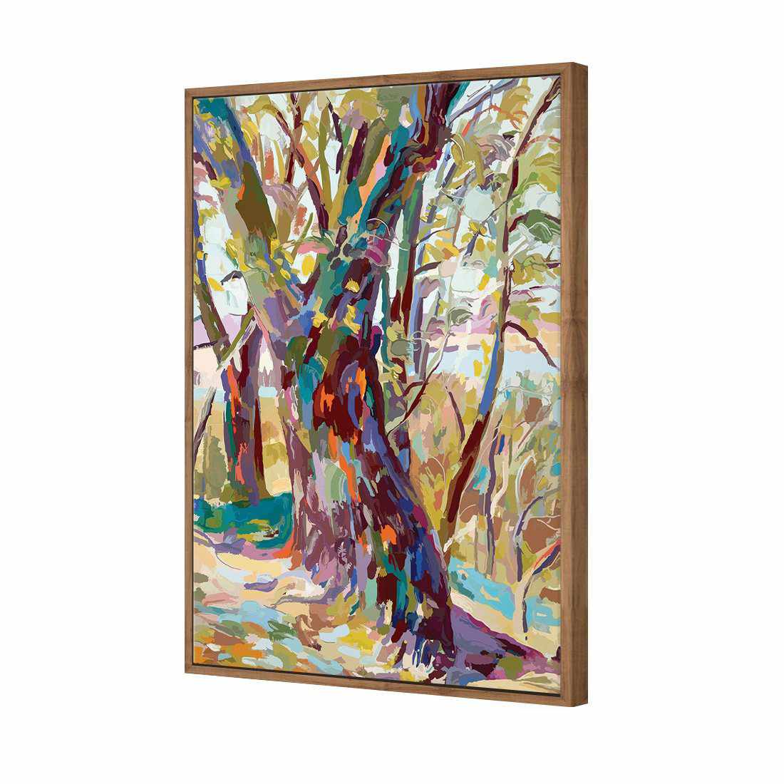 Crafted Tree Canvas Art-Canvas-Wall Art Designs-45x30cm-Canvas - Natural Frame-Wall Art Designs