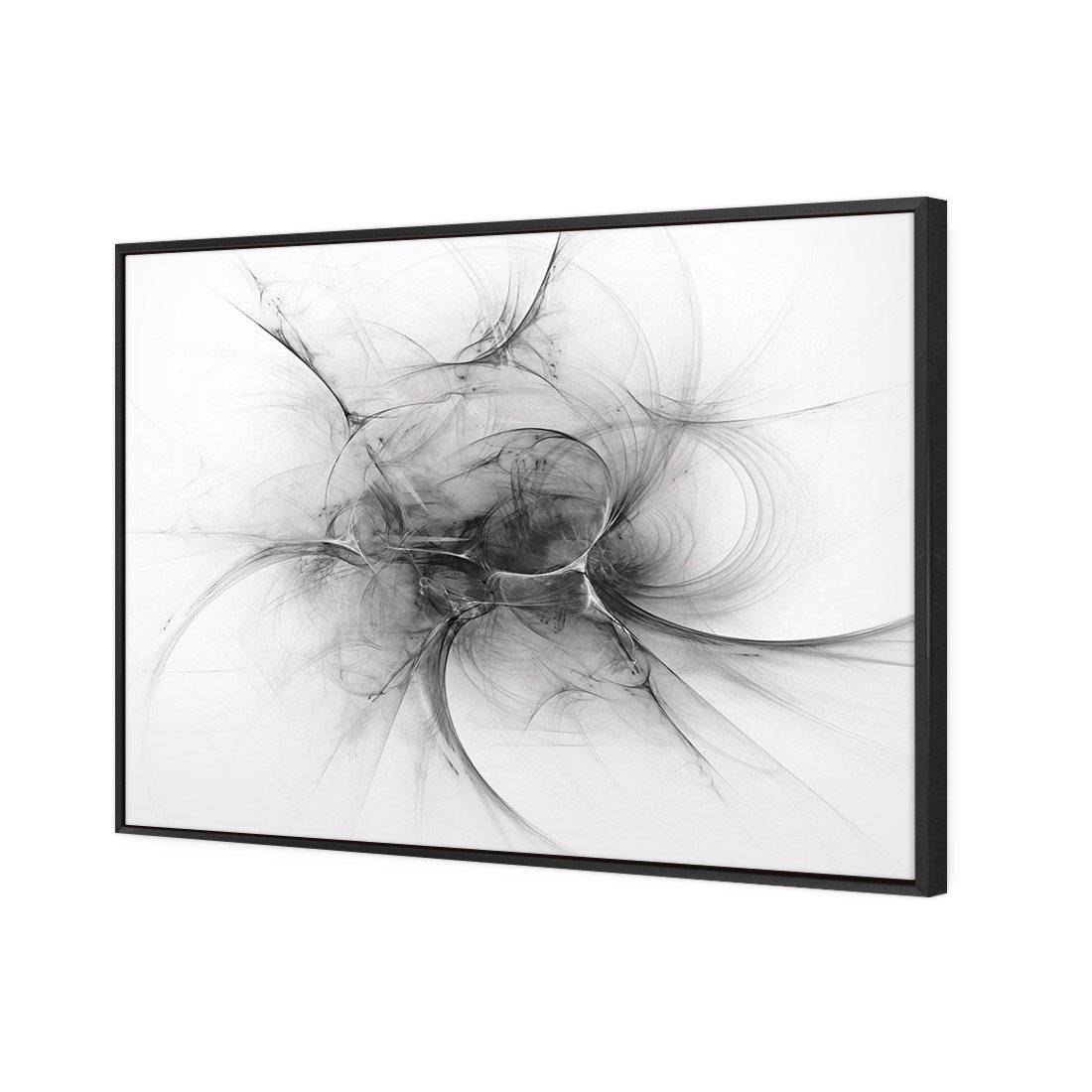 Windmill | Standard Canvas | Floating Frame | Black